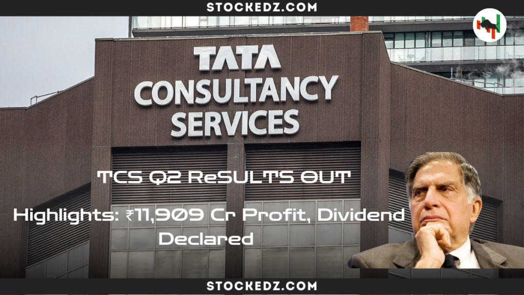 TCS Q2 Results Highlights: ₹11,909 Cr Profit, Dividend Declared